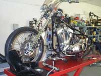 Silver Custom Bike